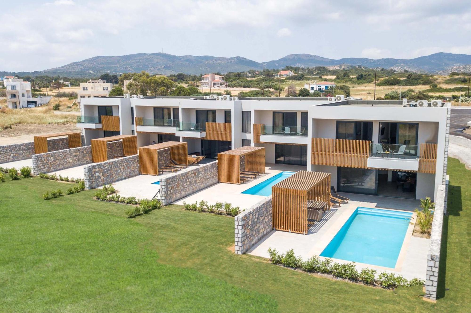 Aethrion Villas & Suites Gennadi Eksteriør bilde