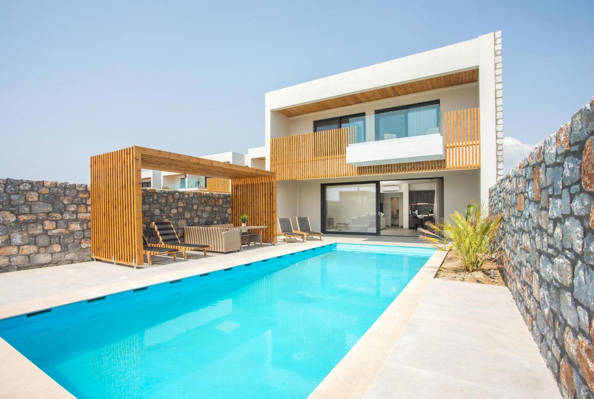 Aethrion Villas & Suites Gennadi Eksteriør bilde