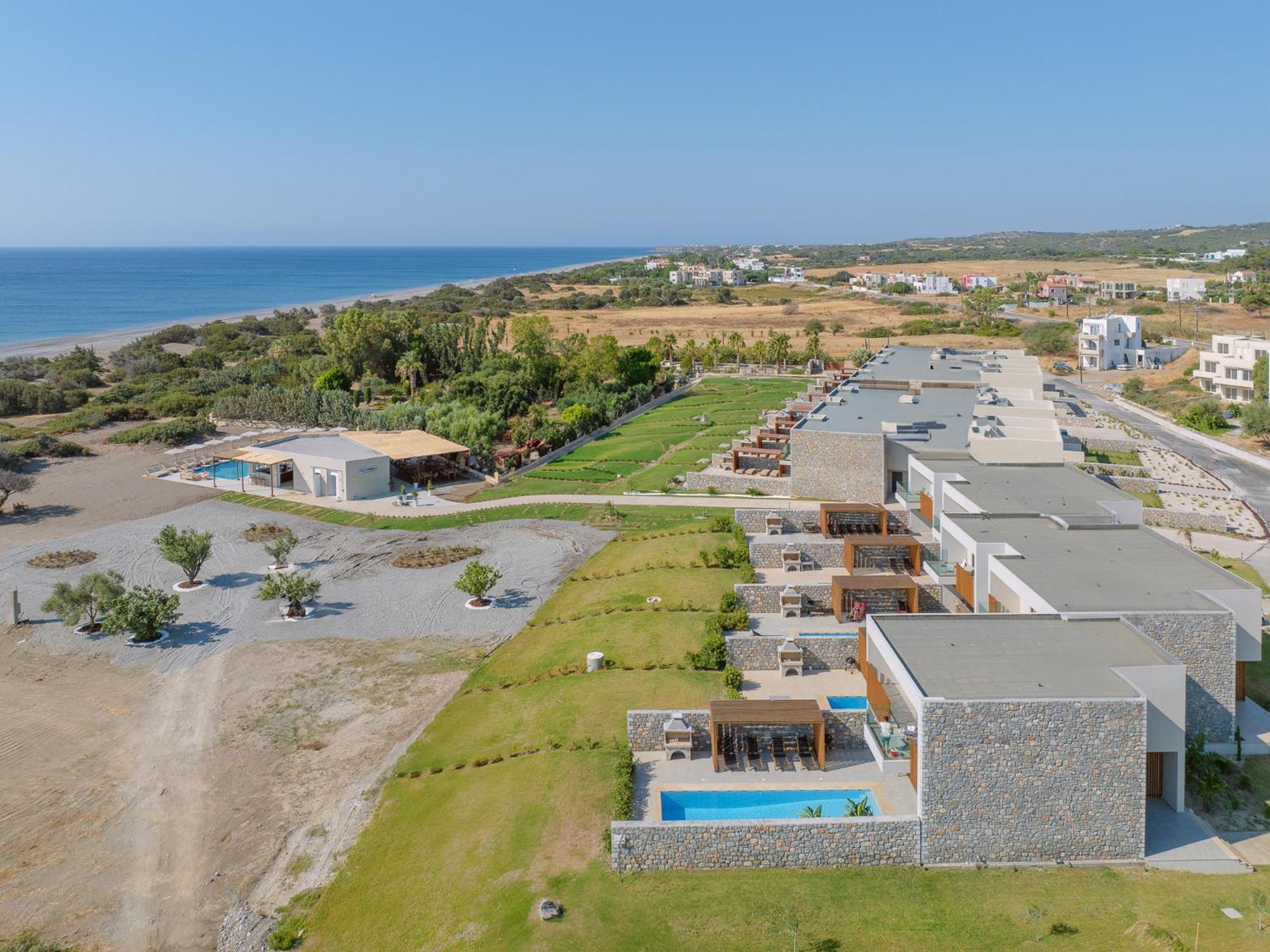 Aethrion Villas & Suites Gennadi Eksteriør bilde