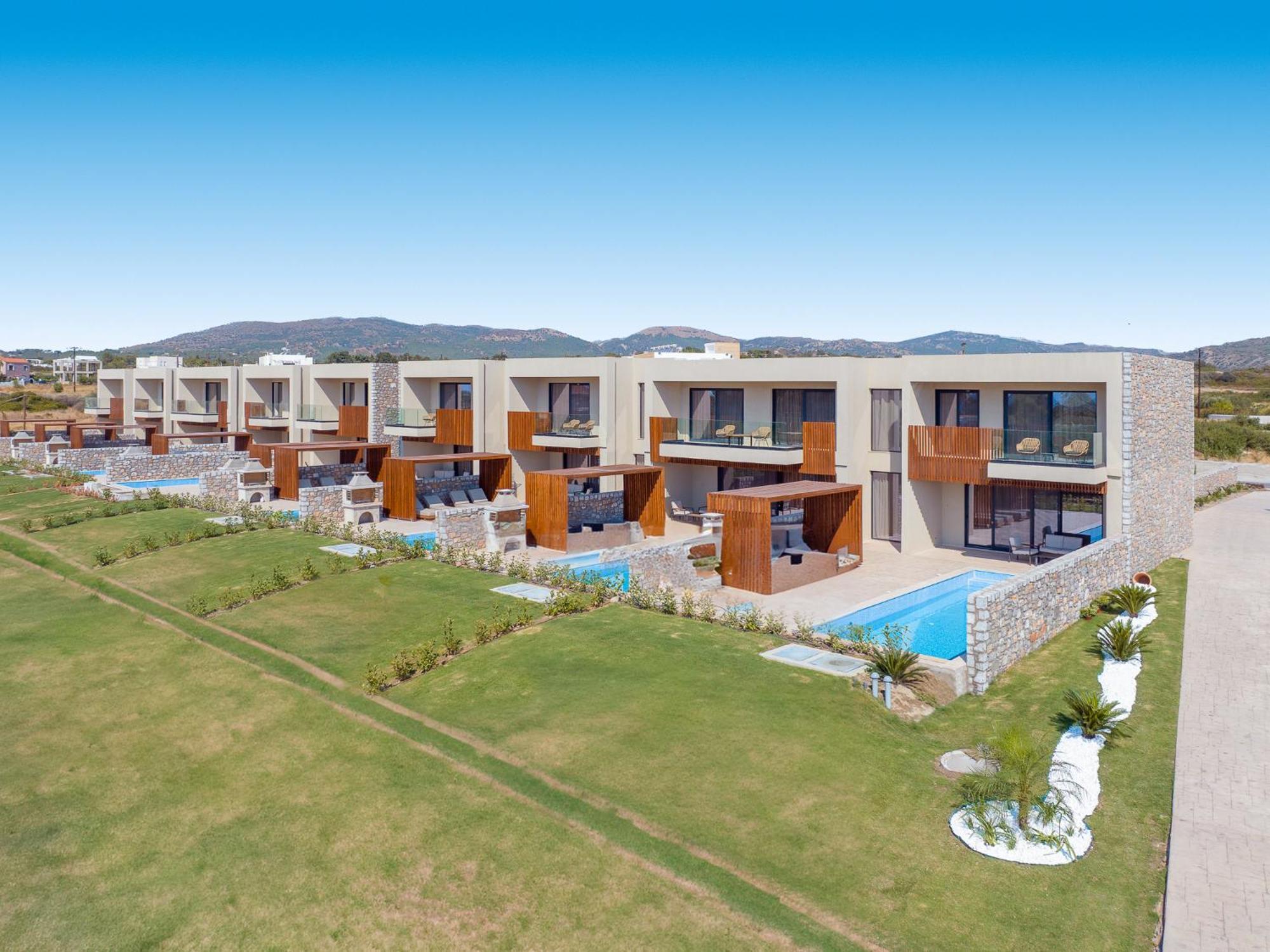Aethrion Villas & Suites Gennadi Eksteriør bilde