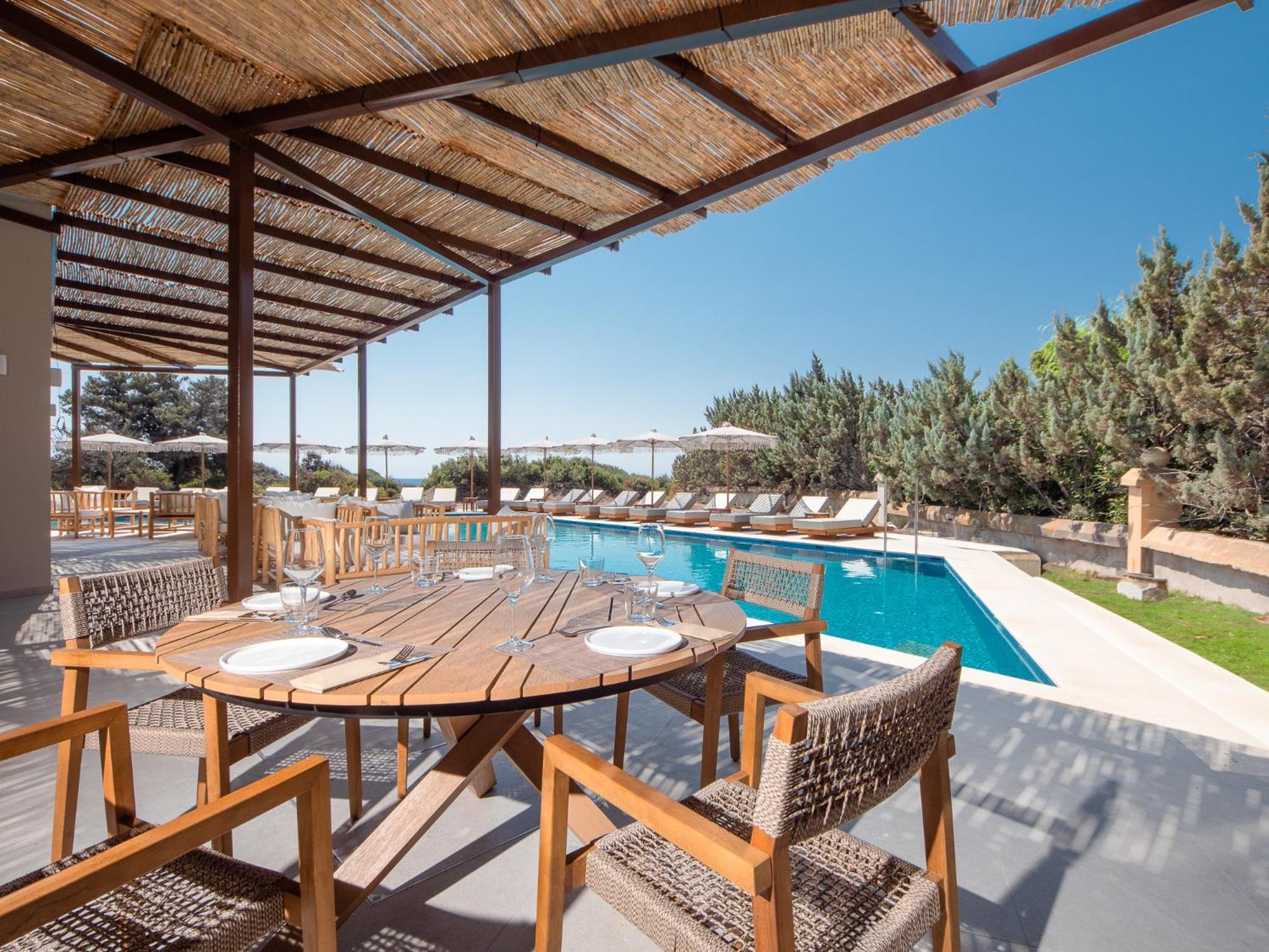 Aethrion Villas & Suites Gennadi Eksteriør bilde
