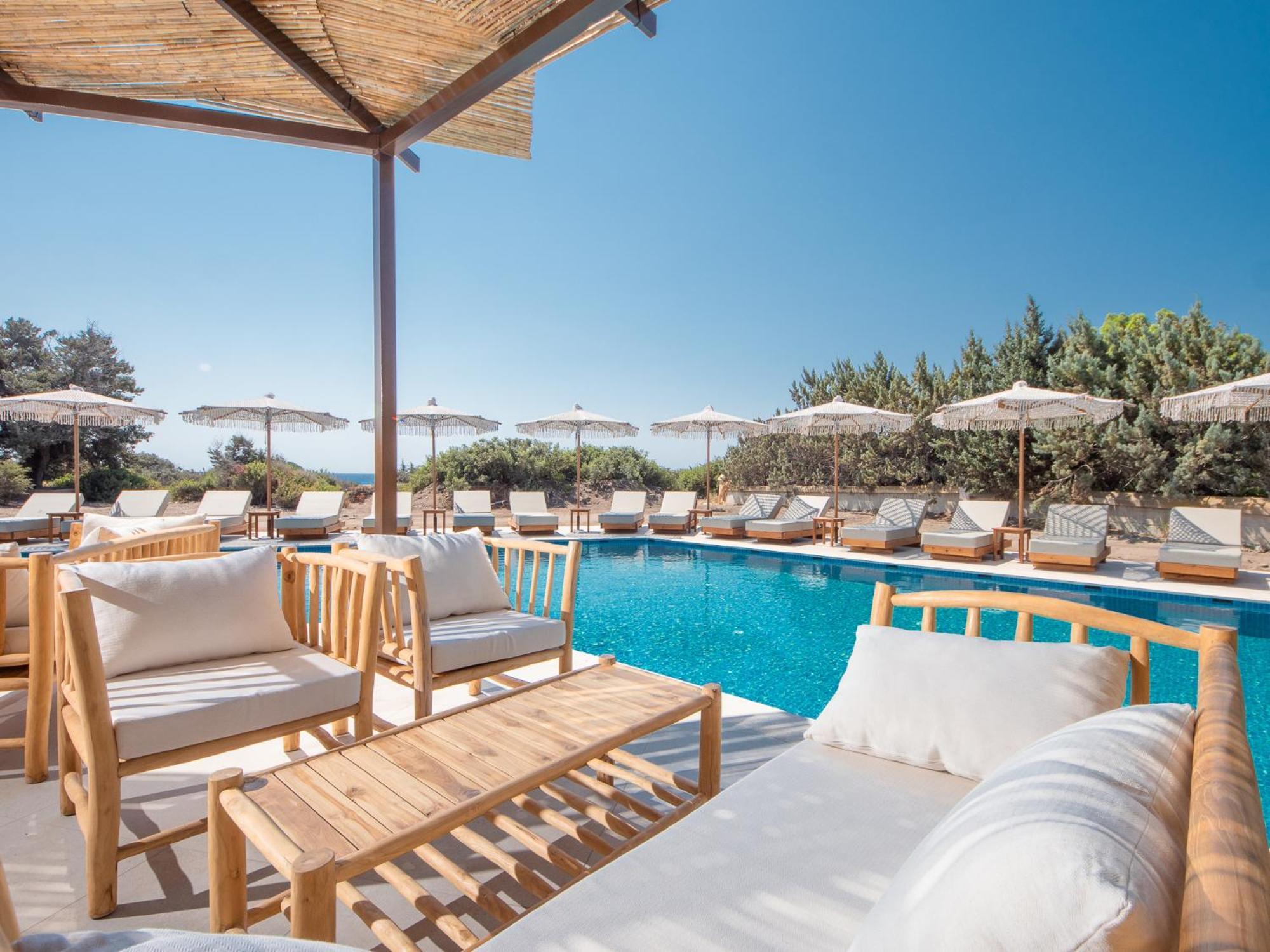 Aethrion Villas & Suites Gennadi Eksteriør bilde