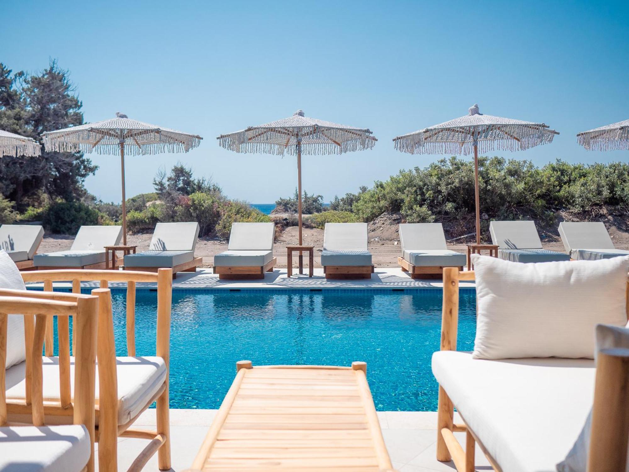 Aethrion Villas & Suites Gennadi Eksteriør bilde
